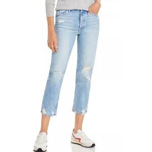 NWT MOTHER Denim The Tomcat Confession HIgh Rise Cropped Jeans 34